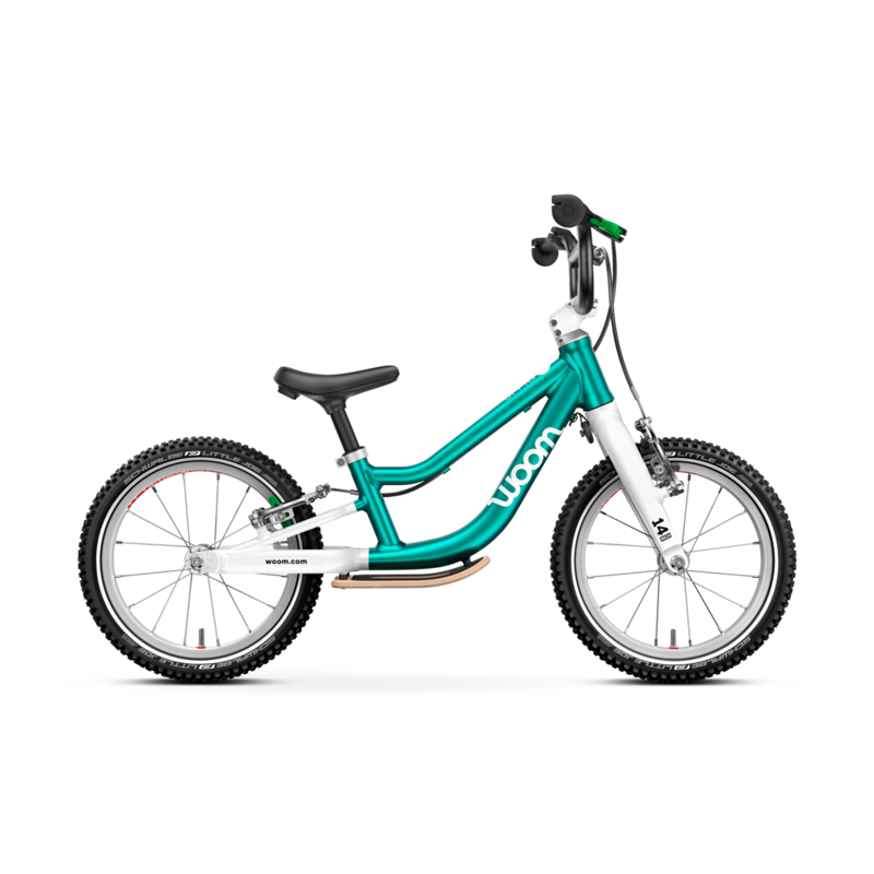 Woom GO 1+ metallic turquoise